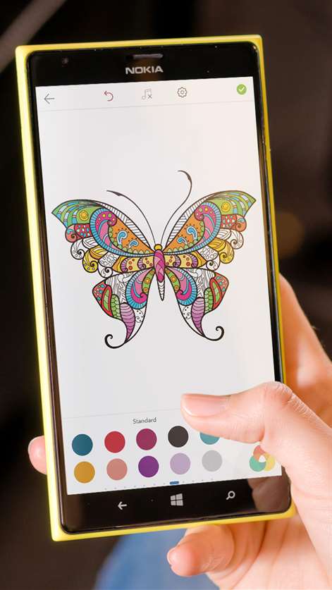 Butterfly Coloring Pages for Adults: Coloring Book Screenshots 1