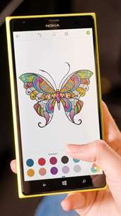 Butterfly Coloring Pages for Adults: Coloring Book screenshot 1