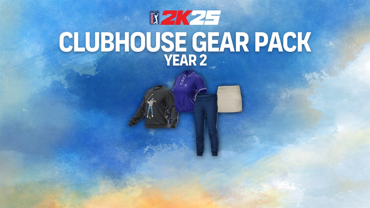 PGA TOUR 2K25 Clubhouse Gear Pack Year 2
