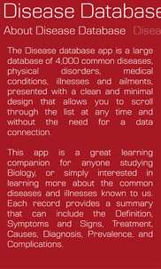 Disease Database screenshot 8