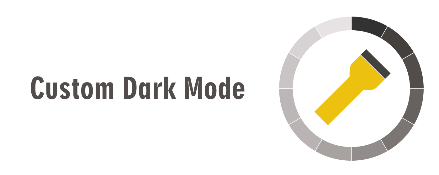 Custom Dark Mode marquee promo image