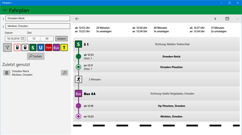 Fahrplan Screenshots 2