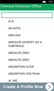 Chemical Dictionary Offline screenshot 1