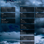 Map MyContacts