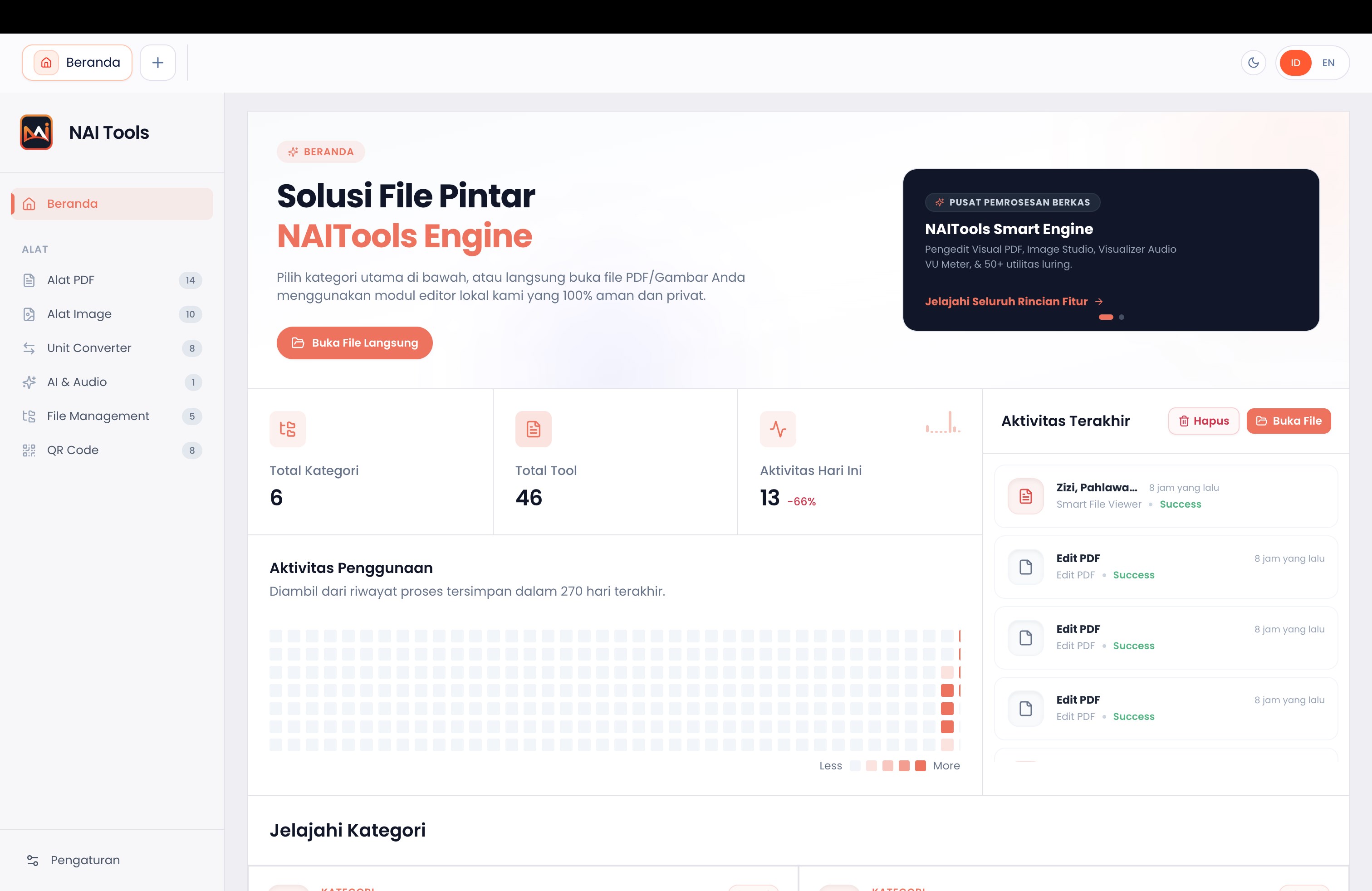 NAI Tools screenshot