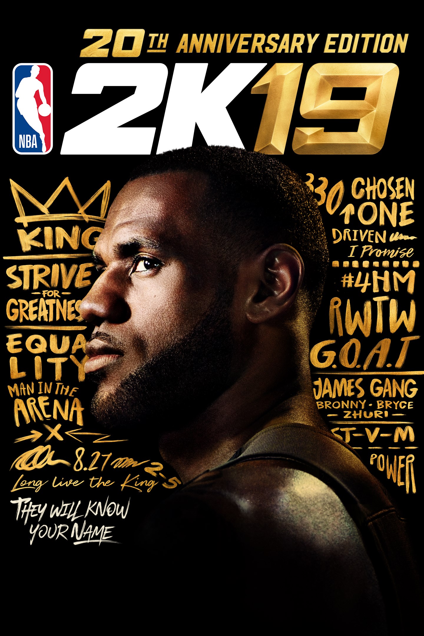 what comes with the nba 2k19 20th anniversary edition