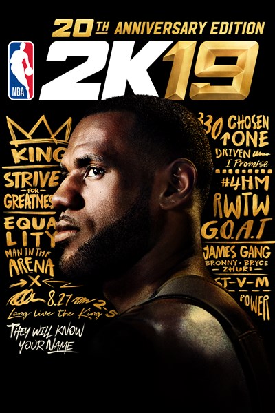20th Anniversary Edition NBA 2K19 Xbox One