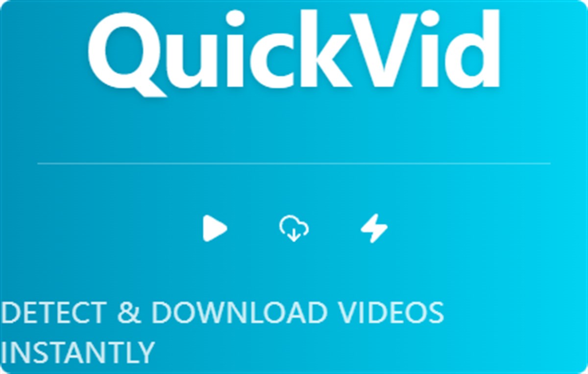 QuickVid Video Downloader