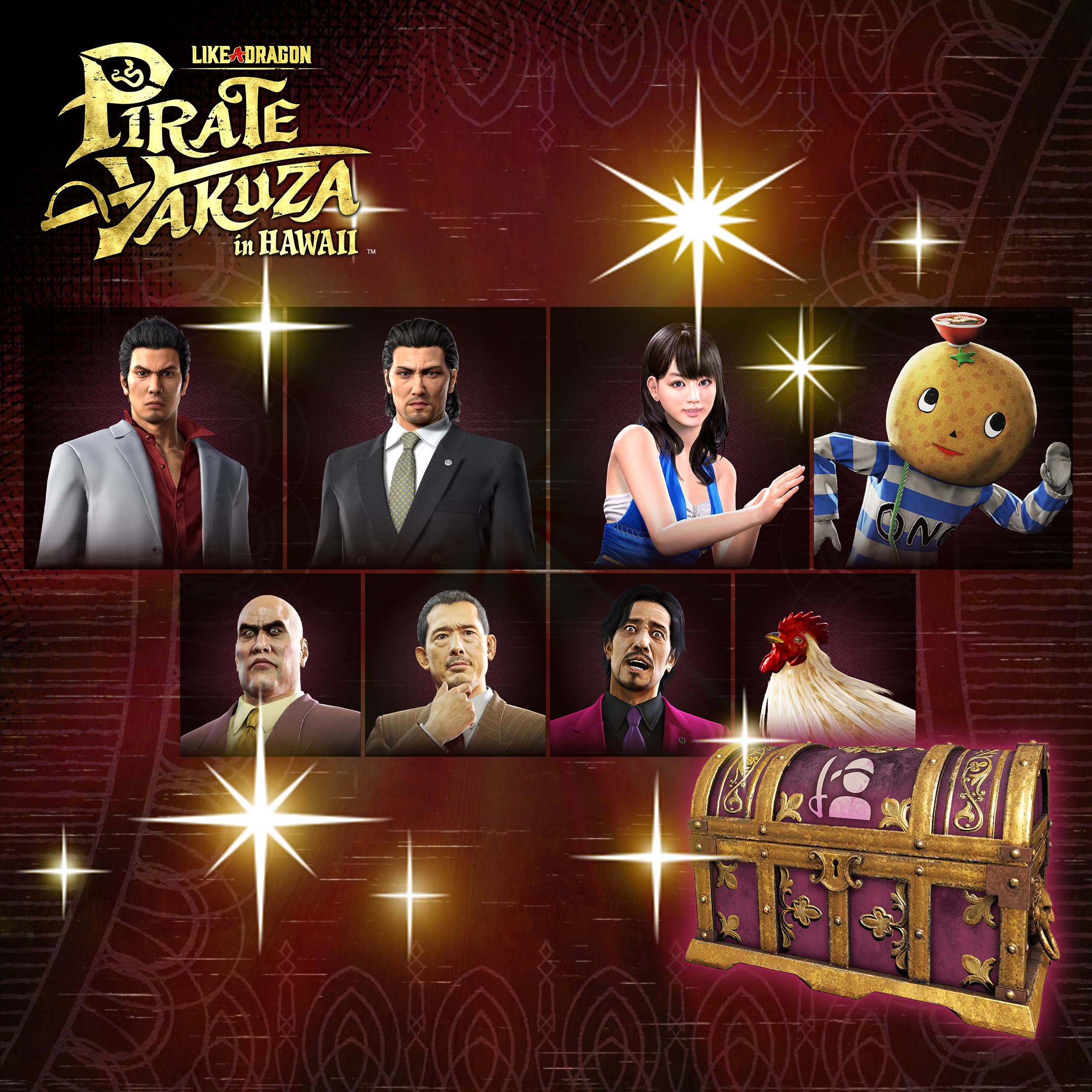 Pacote de Tripulantes Piratas Lendários