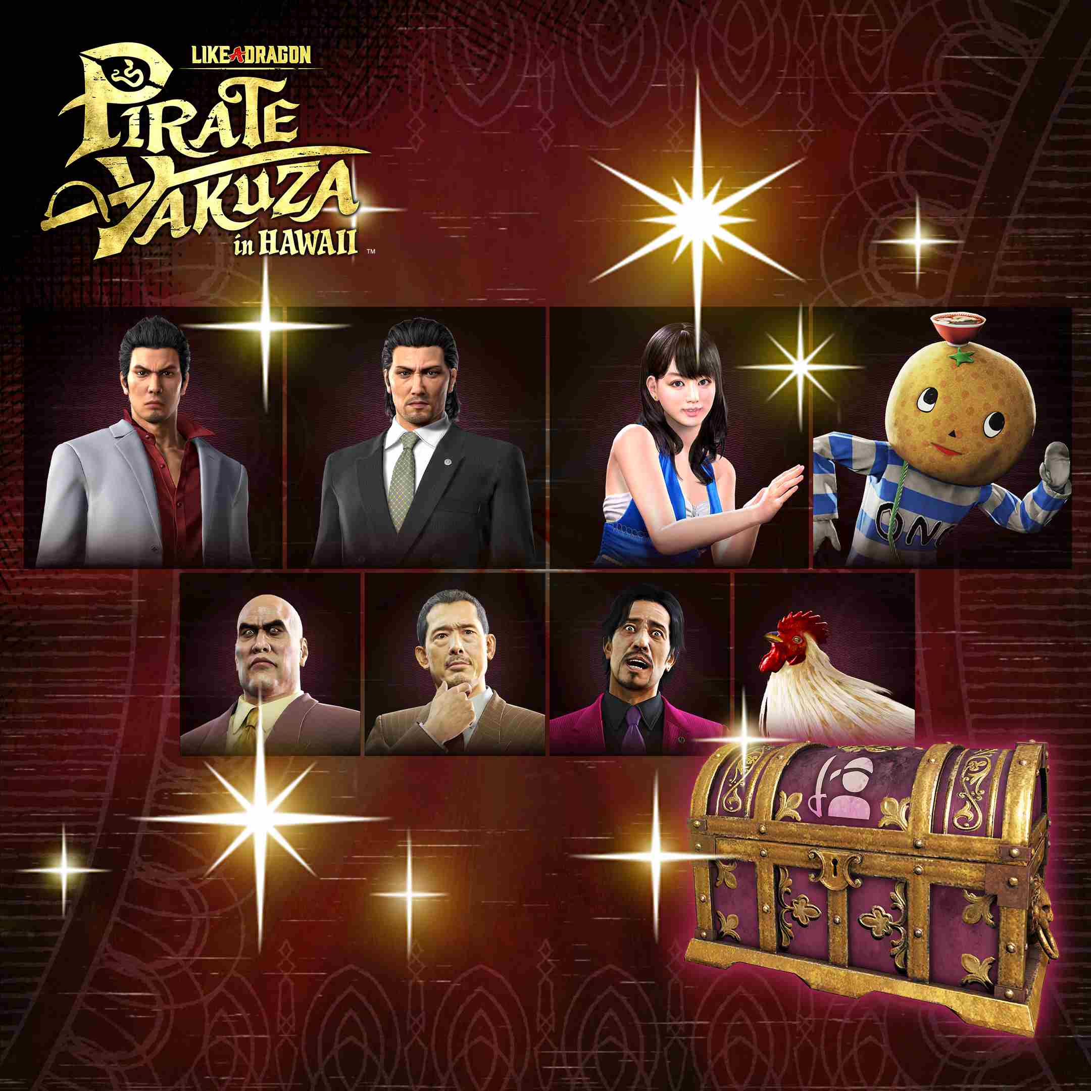 Pacote de Tripulantes Piratas Lendários