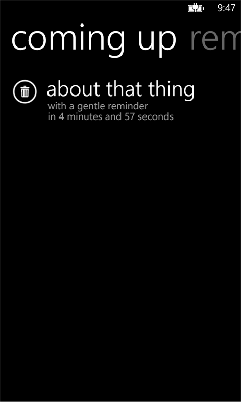 QuickMinder Screenshots 2