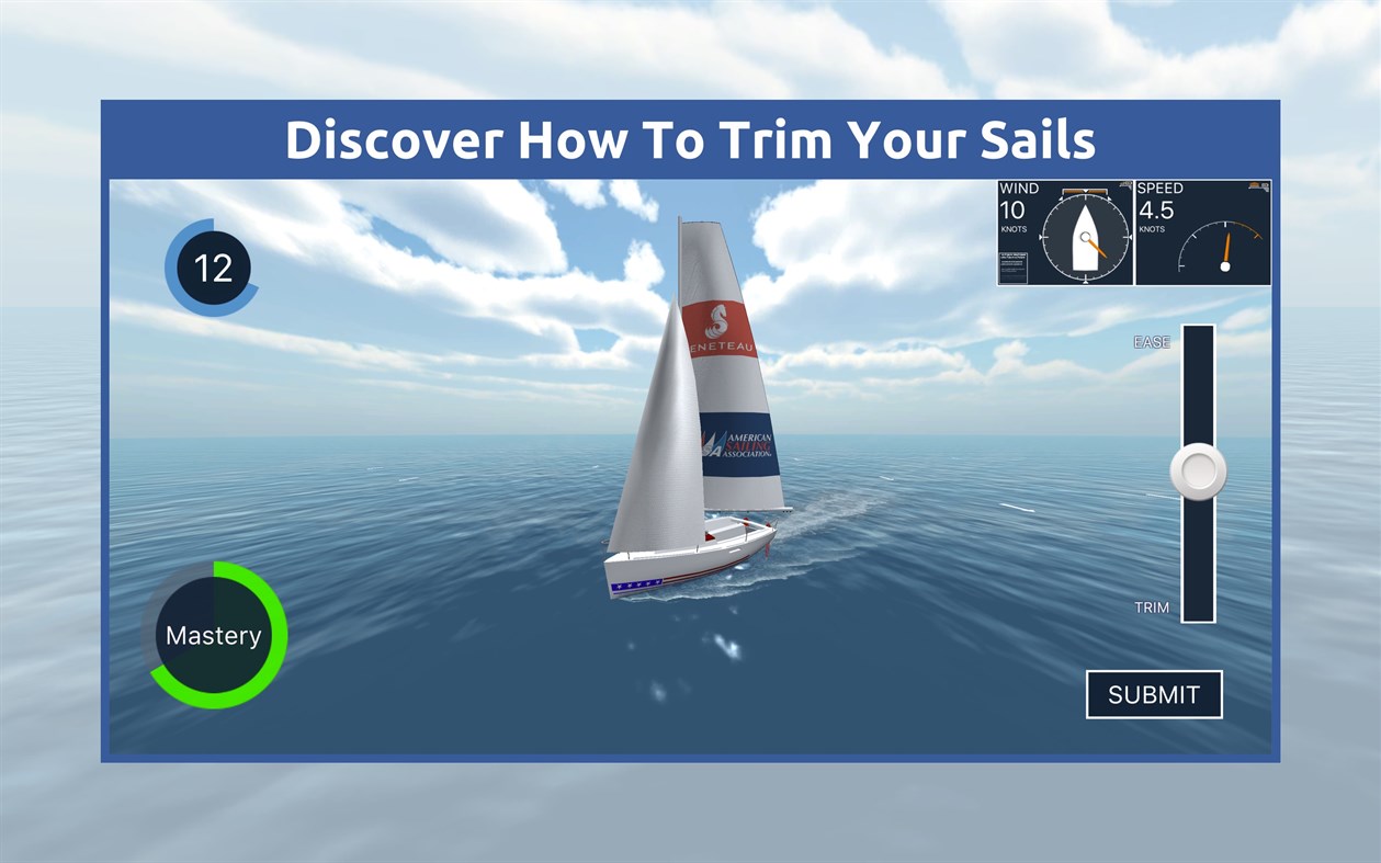 #2. ASA's Sailing Challenge (Windows) By: American Sailing Association