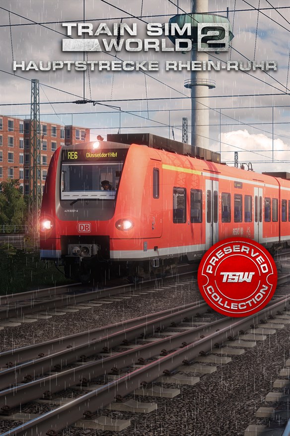 Train Sim World 2: Hauptstrecke Rhein-Ruhr: Duisburg - Bochum Xbox Series X|S and Xbox One cover art