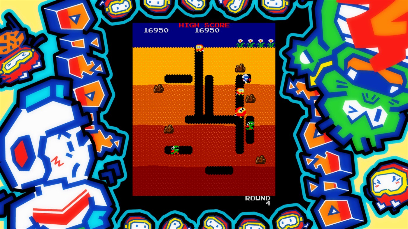 #6. ARCADE GAME SERIES: DIG DUG (Xbox) بواسطة: BANDAI NAMCO Entertainment