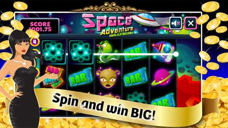 Slot Machine Casino - Space Adventure Screenshots 2
