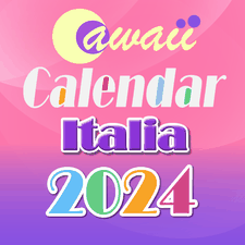 Italia 2024 Cawaii Calendario [gratuito]