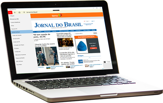 Brazilian Newspapers screenshot 1