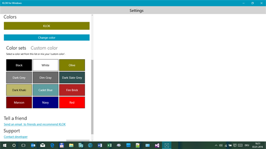 KLOK for Windows screenshot 3