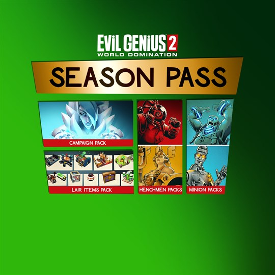 Evil Genius 2: World Domination Season Pass for xbox