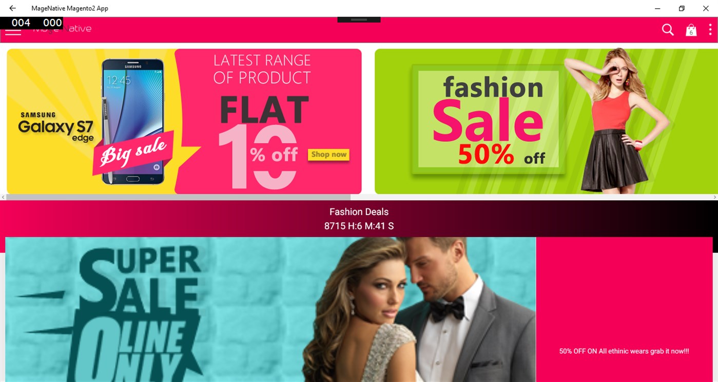 #1. MageNative Magento2 App (Windows) Bởi: CEDCOSS Technologies Private Limited