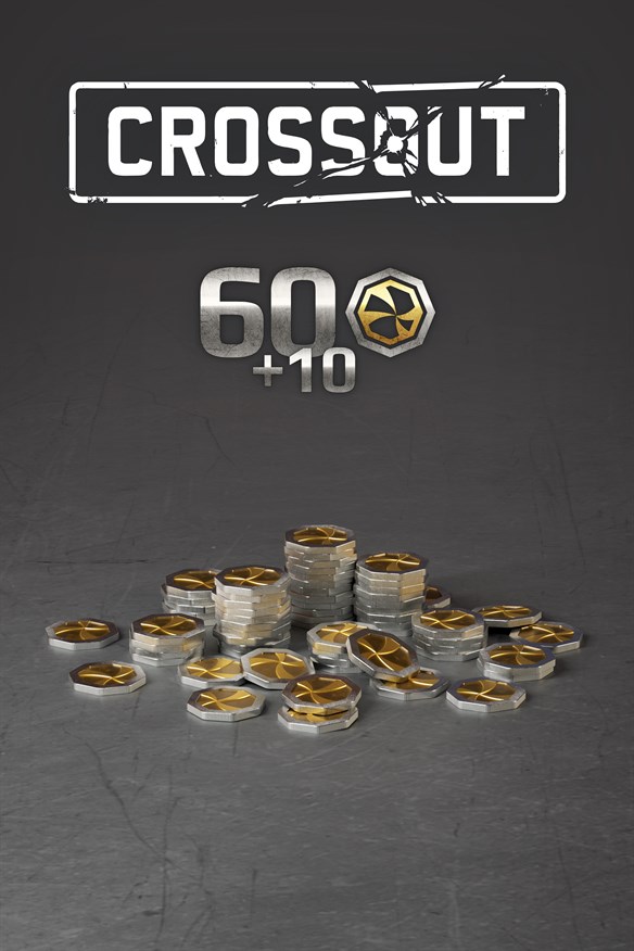 Crossout - 60 (+10 bonus) Crosscrowns Xbox Series X|S and Xbox One cover art