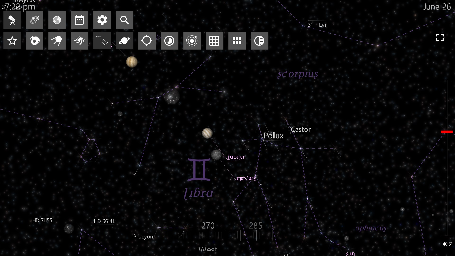 SkyORB Classic Astronomy screenshot