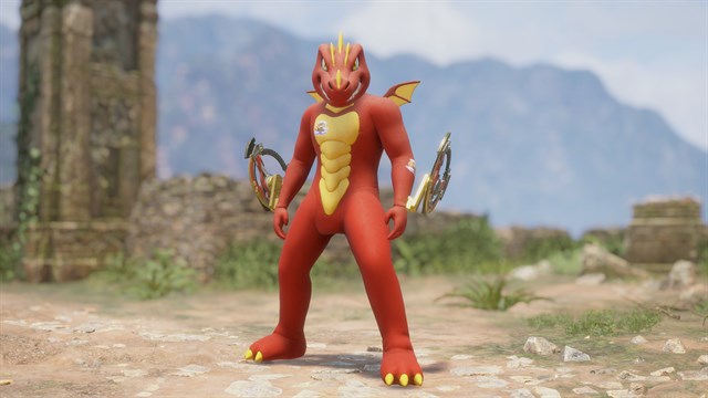 Zephyr Alpha Fire Dragon Set screenshot 1