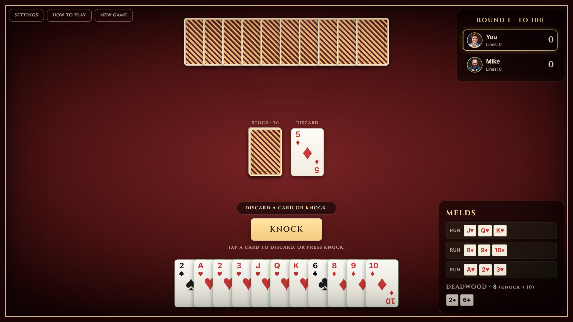 Gin Rummy MustHave screenshot