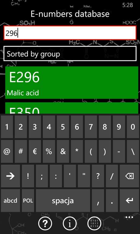 E-number: Food Additives for Windows 10 free download on ...