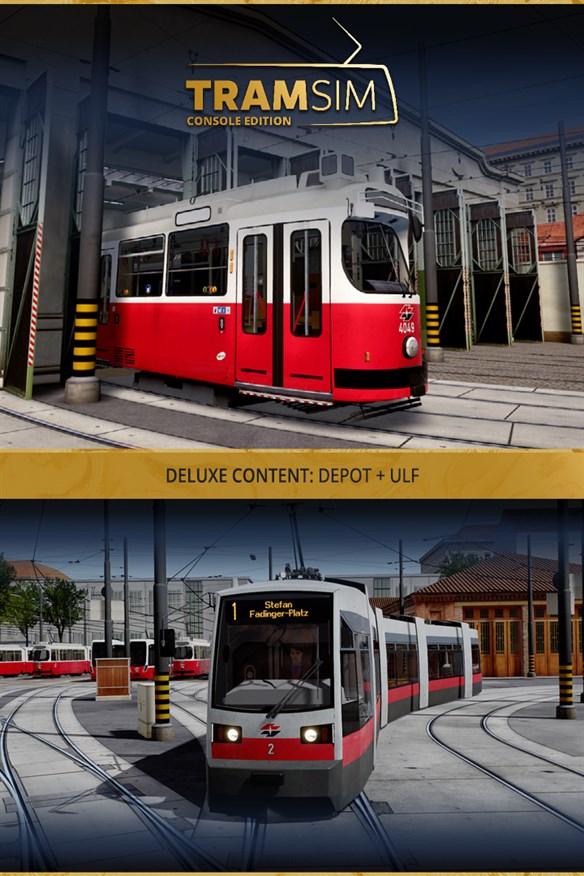 TramSim: Console Edition - Deluxe Content Xbox Series X|S and Xbox One cover art