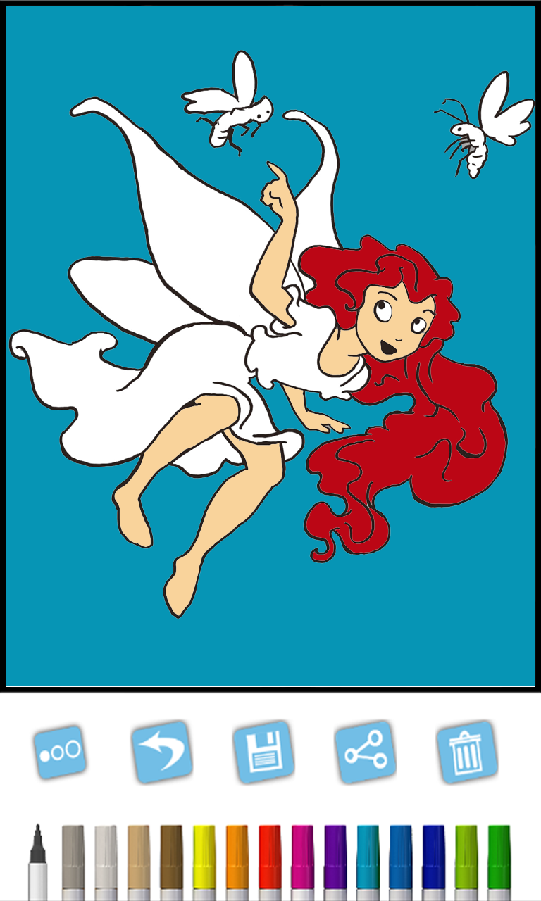 الحصول على Paint Fairies Girls Game For Coloring Microsoft