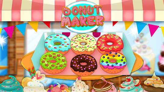 Donut Maker - Crazy Chef Cooking Game for Kids screenshot 4