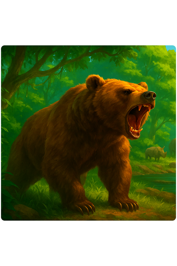 Bear Simulator 2025 Xbox Series X|S and Xbox One cover art