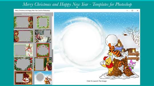 Merry Christmas and Happy New Year Card for Photoshop screenshot 3
