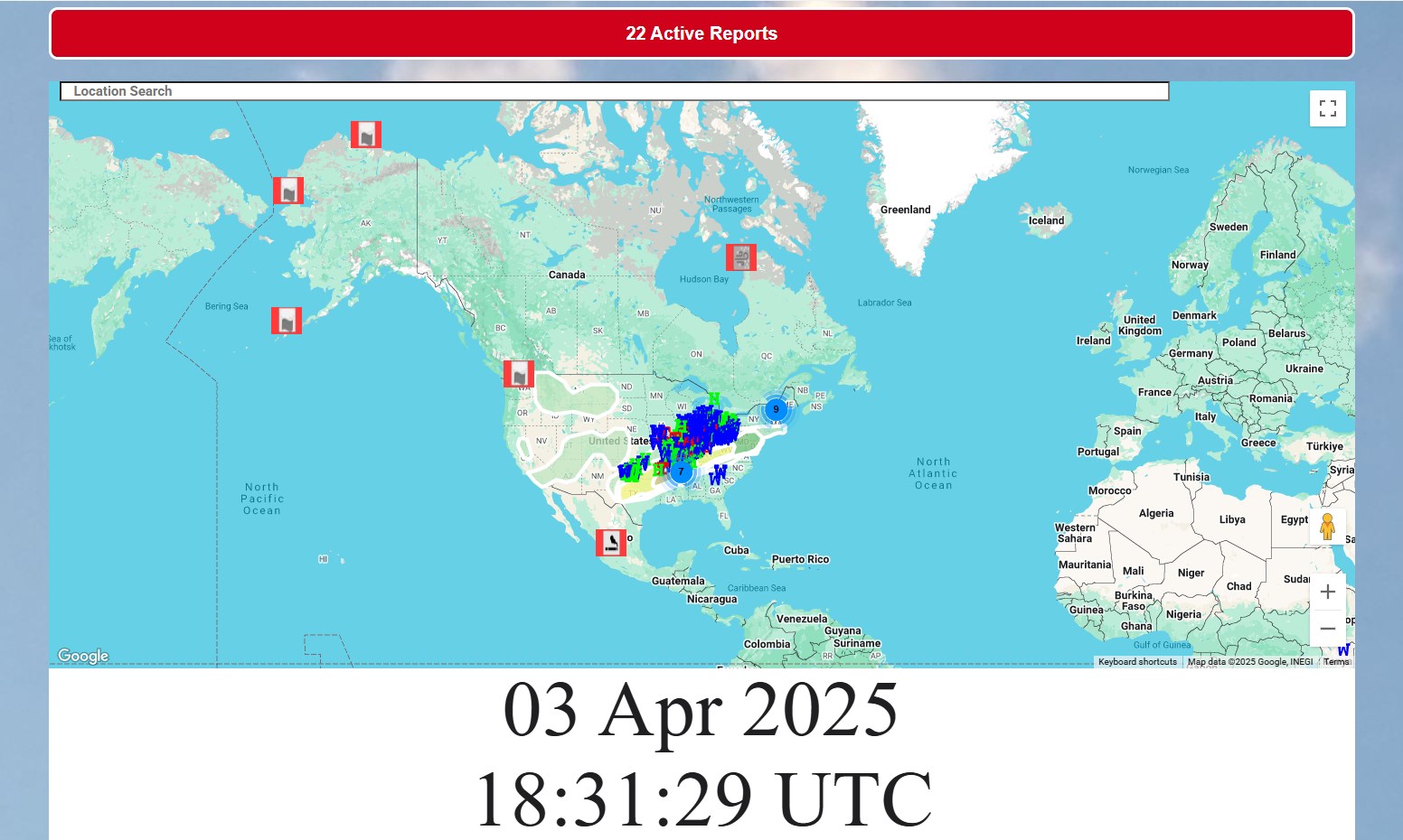 WeatherSpotter Screen Records 1