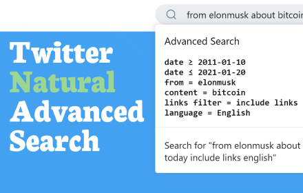 Twitter Natural Advanced Search small promo image