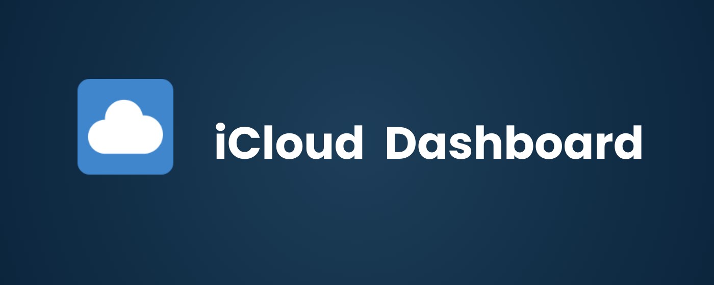iCloud Dashboard marquee promo image