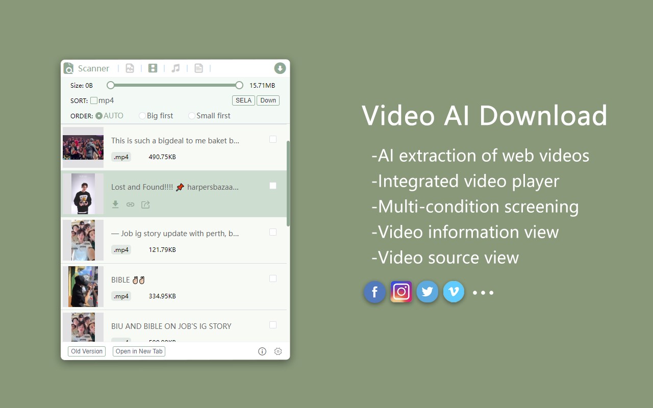 AIX Downloader(Picture/Video/Music)