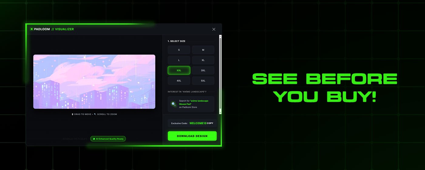 Padloom - Mouse Pad Visualizer