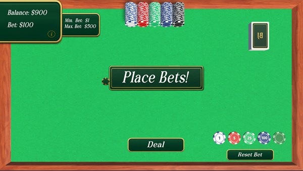 Blackjack Table - Classic Cards — 4