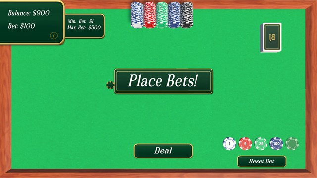 Blackjack Table - Classic Cards screenshot 4