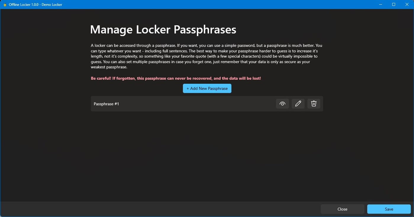 #5. OfflineLocker (Windows) 由: GlutenFreeCode