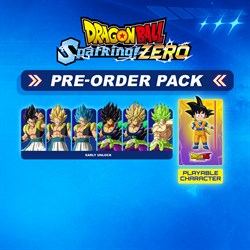 DRAGON BALL: Sparking! ZERO Pre-Order Pack