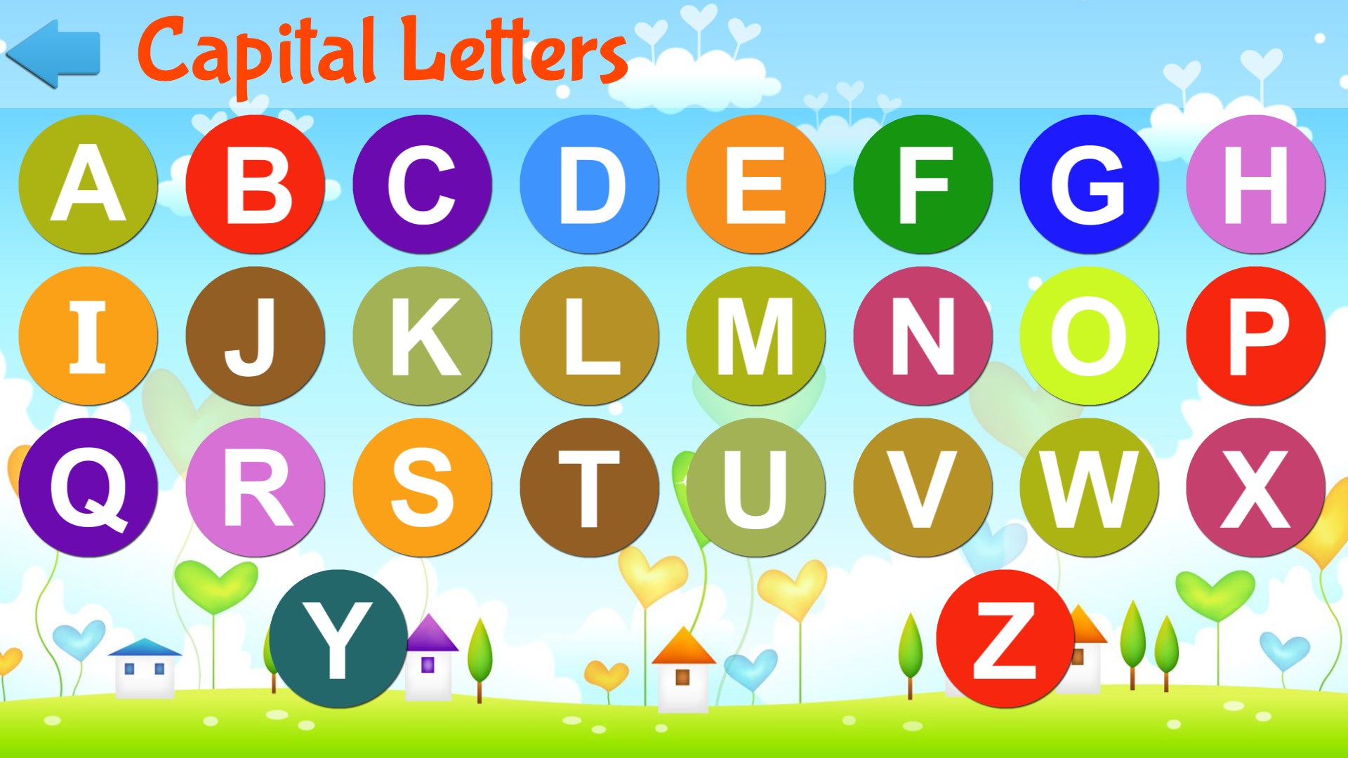 Alphabet Capital Letters