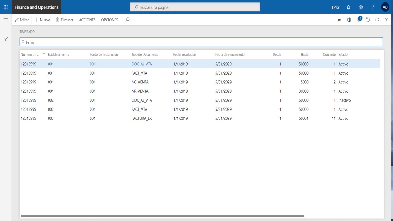 Snapshot 9 of Paraguay Localization Pack