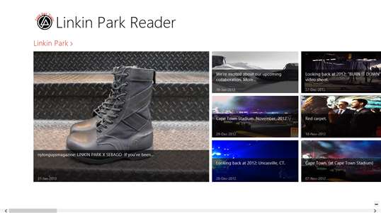 Linkin Park Reader screenshot 2