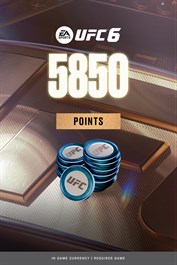 UFC® 6 - 5850 UFC POINTS
