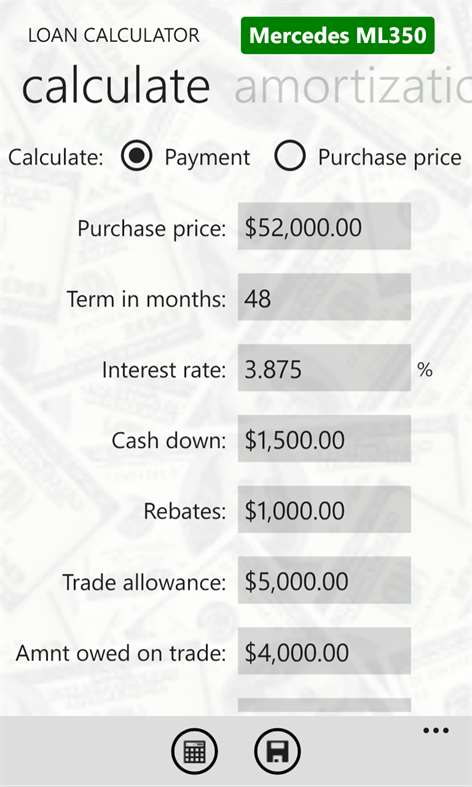Auto Loan Calcs Pro Screenshots 2