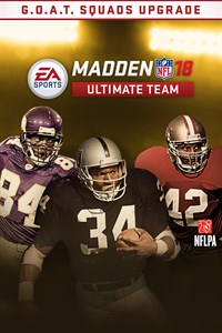 Madden NFL 18 G.O.A.T. Squads Upgrade