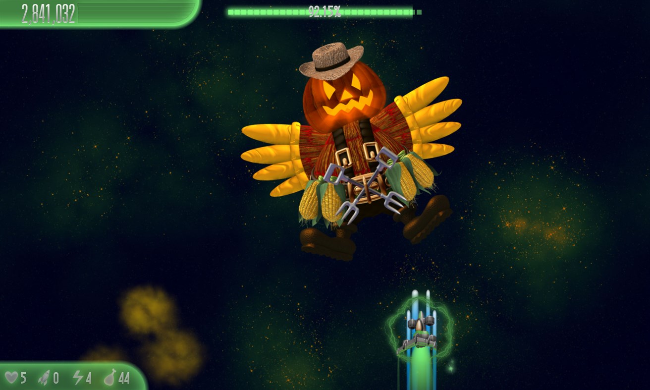 #1. Chicken Invaders 5 Halloween HD (Windows) Podle: BETACOM S.A.